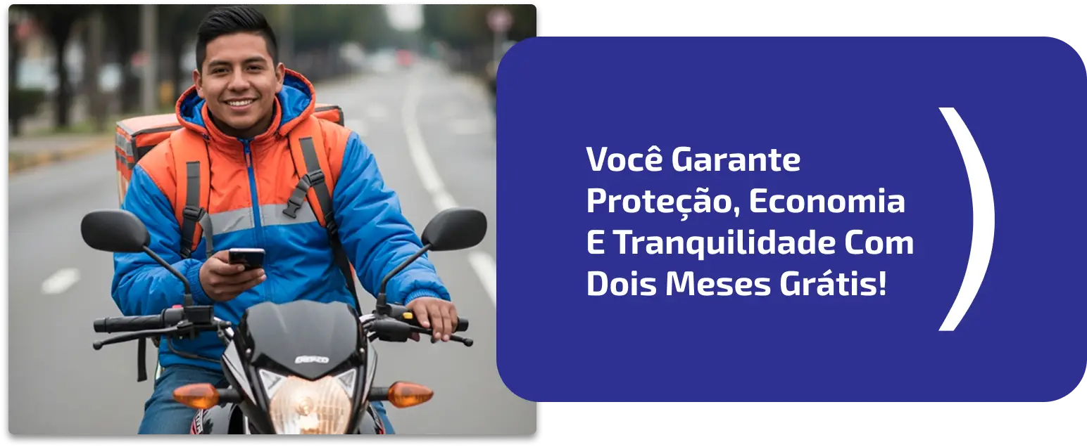 Você Garante Proteção, Economia E Tranquilidade Com Dois Meses Grátis!